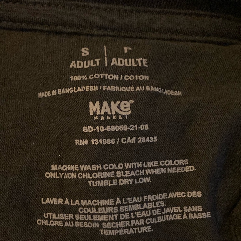 Spooky Gains Muscle Gym Relax Tee by Make Market Small Adult Black - Picture 6 of 7